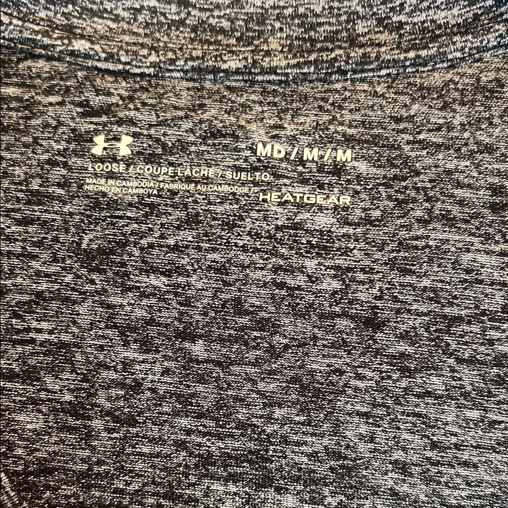 Under Armour Women’s Black and Gray Short Sleeve Tee